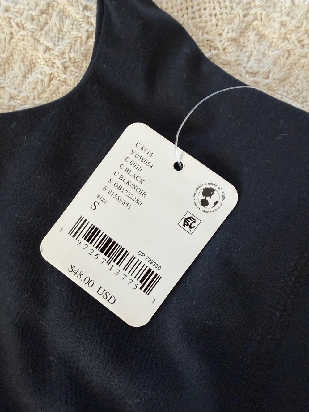 FP Movement by Free People Black Racerback Sports Bra - Picture 3 of 4
